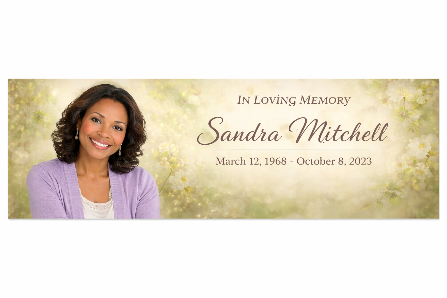 Full - Custom - Casket Cap Panel Insert - Create Your Own - Image 2