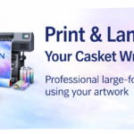 Wholesale Casket Wrap Printing (Print-Only Service)